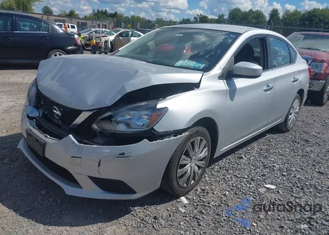 2017 Nissan Sentra Sv from USA, damaged, VIN 3N1AB7APXHY356916
